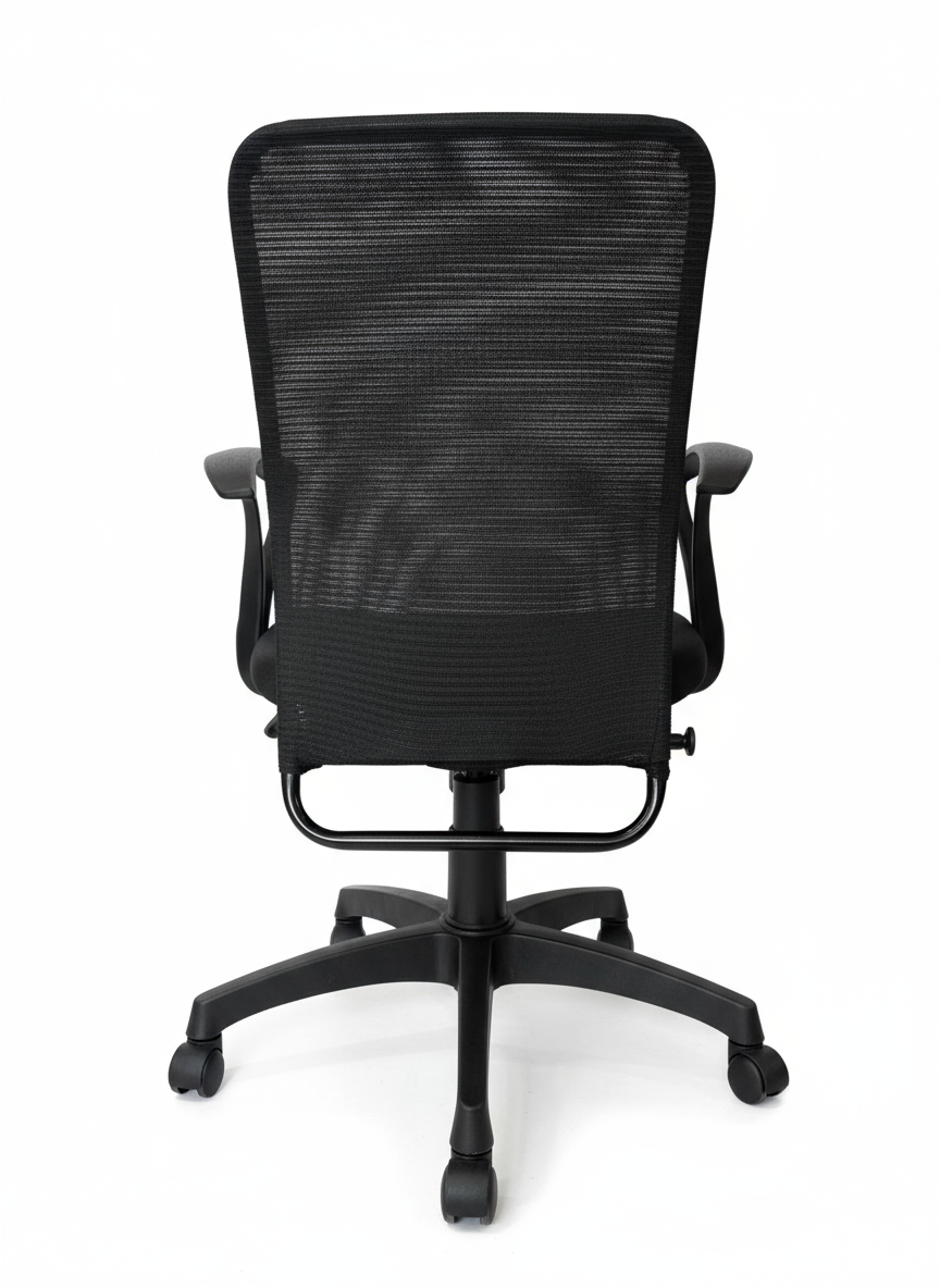 Mid back netted office chair